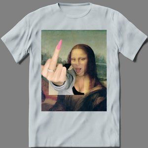 MILLENIAL MONA QUALITY POP ART SHIRT